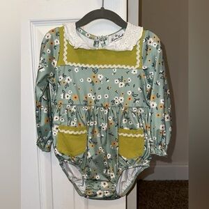 Marie Nicole Romper, long sleeves. 18-24 months